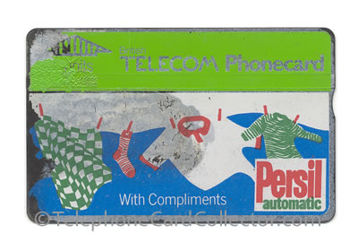 BTA006: Persil - BT Phonecard