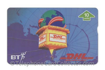 BTP363: DHL Worldwide Express - BT Phonecard