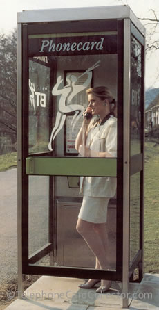 BT Phonecard kiosk - an optical cardphone payphone